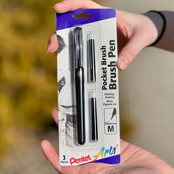 PENTEL POCKET BRUSH PEN